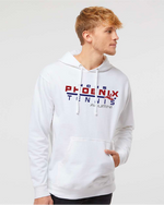 Load image into Gallery viewer, ALUMNI! HCHS Phoenix Tennis Graphic Hoodie
